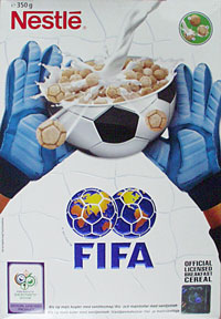 FIFA World Cup Nestle cereal