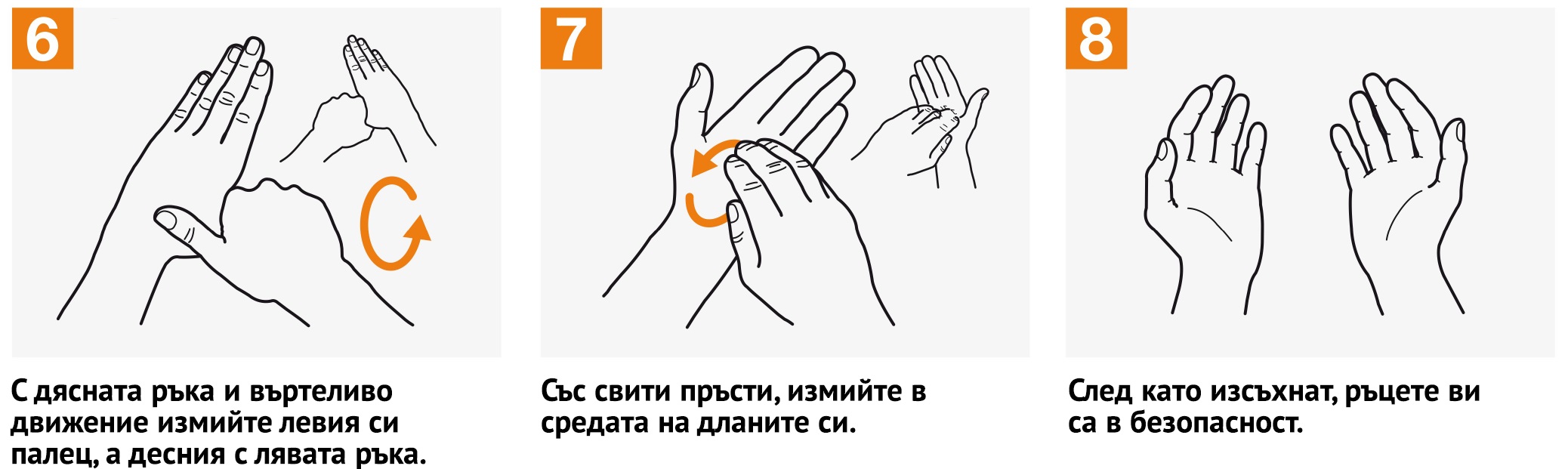 Мытье руки 111 приказу рук